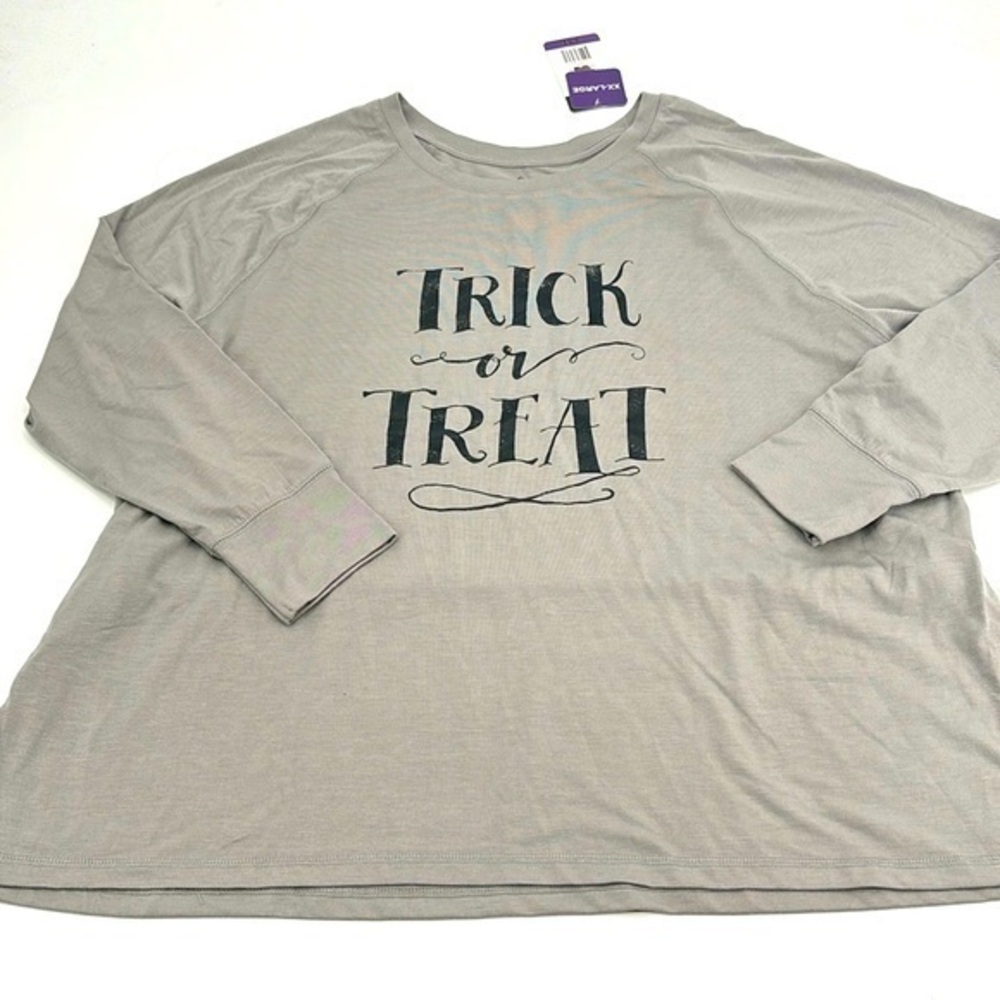 NWT State of Mine “trick or treat” long sleeve t-shirt 2X